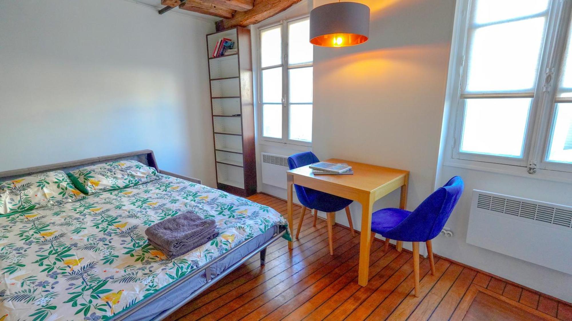 Romantic Studio At Quartier Latin Paris Extérieur photo